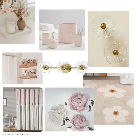 girls bathroom Interior Design Mood Board by Miranda Ducharme on Style Sourcebook