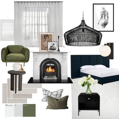 Master Bedroom Interior Design Mood Board by moneil on Style Sourcebook