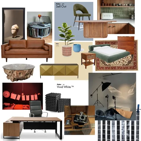 photographer's apartment Interior Design Mood Board by stratoula on Style Sourcebook