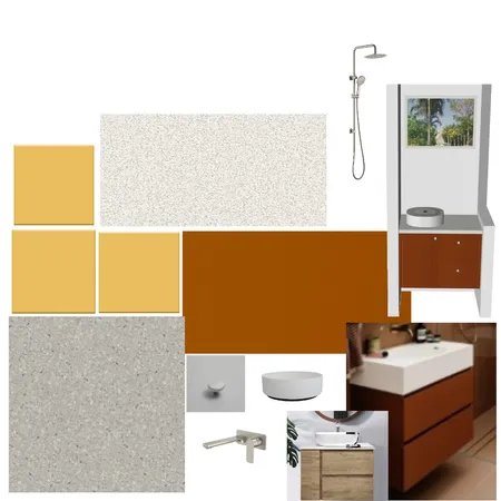 Bathroom Interior Design Mood Board by lessmart on Style Sourcebook