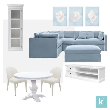 Kaissis Living Dining Interior Design Mood Board by Karanda Interiors on Style Sourcebook