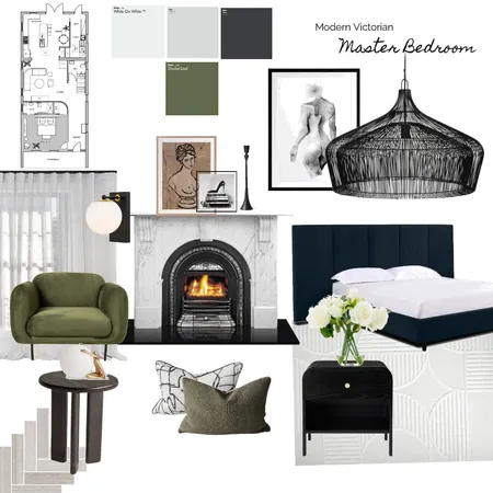 Master Bedroom Interior Design Mood Board by moneil on Style Sourcebook