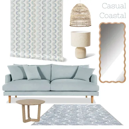 Casual Coastal living room Interior Design Mood Board by Asta Barrington on Style Sourcebook