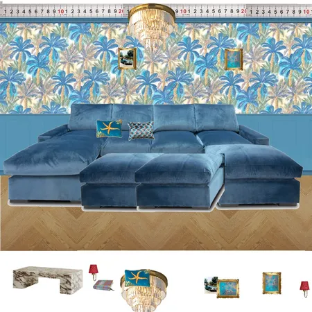 Cinema Main Wall Interior Design Mood Board by dl2407 on Style Sourcebook
