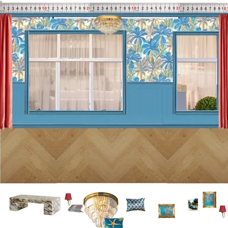 Cinema Window Wall Interior Design Mood Board by dl2407 on Style Sourcebook