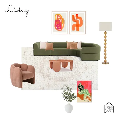 Living 2 - Kookaburra Interior Design Mood Board by House 2 Home Styling on Style Sourcebook
