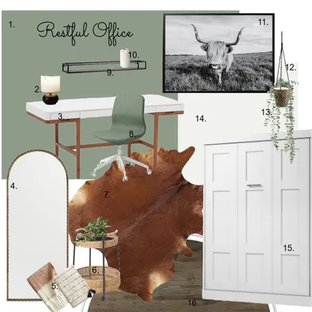 restful office Interior Design Mood Board by Linsey on Style Sourcebook