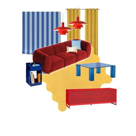 Memphis Interior Design Mood Board by georgia-stephens04@hotmail.com on Style Sourcebook