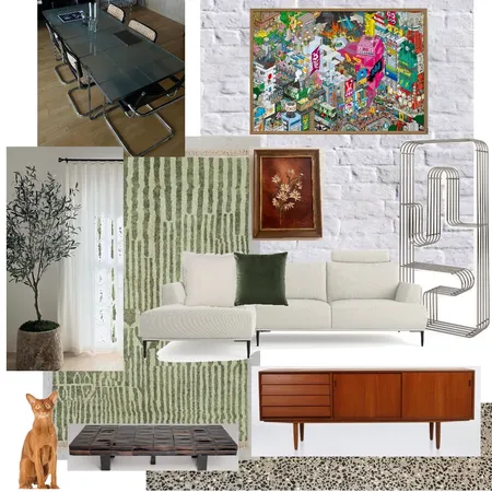 Living room 2 Interior Design Mood Board by cshen on Style Sourcebook