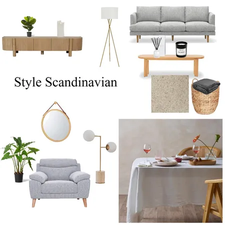 Scandinavian modboards Interior Design Mood Board by sahar 91 on Style Sourcebook