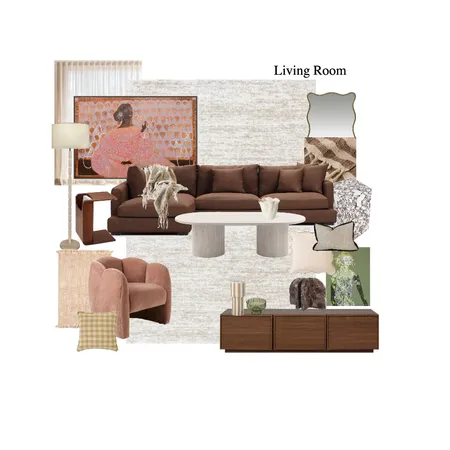 Living Room Interior Design Mood Board by Marn + Lachie on Style Sourcebook