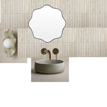 Downstairs Bathroom Interior Design Mood Board by Life from Stone on Style Sourcebook