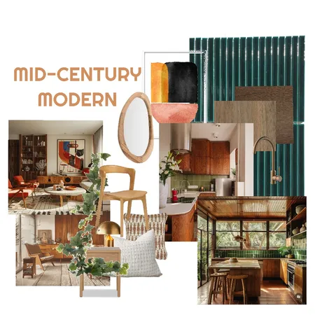 Mid century Interior Design Mood Board by Zz on Style Sourcebook