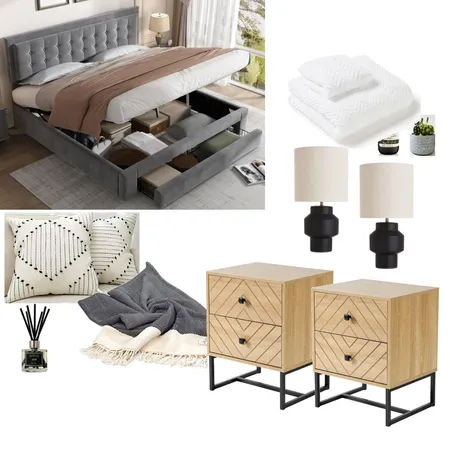 WCL Cascade 2 bed bedroom2 Interior Design Mood Board by Lovenana on Style Sourcebook