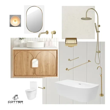 Ensuite - Strickland Renovation Interior Design Mood Board by Cotter Builders on Style Sourcebook