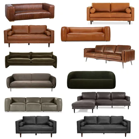 brown & gray sofas Interior Design Mood Board by Tricia Kramer on Style Sourcebook