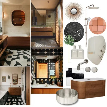 bathroom Interior Design Mood Board by EKM on Style Sourcebook