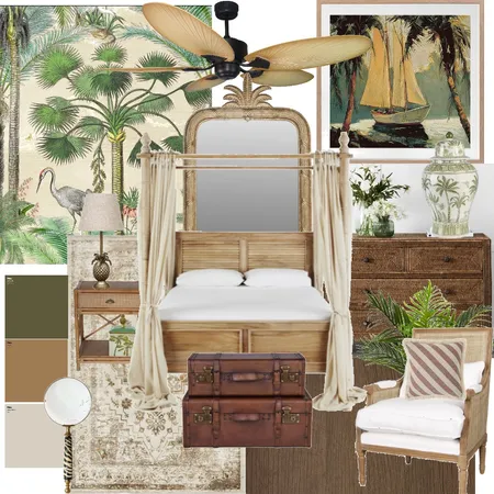 British Colonial Sample board Interior Design Mood Board by Sharon on Style Sourcebook