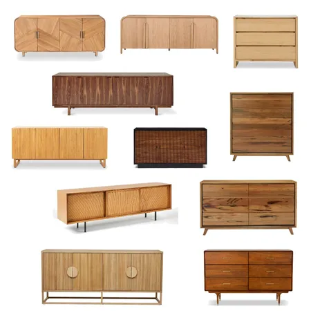 wood dressers & consoles Interior Design Mood Board by Tricia Kramer on Style Sourcebook