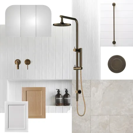 Chardonnay Bathroom Interior Design Mood Board by ESTIL HOME on Style Sourcebook