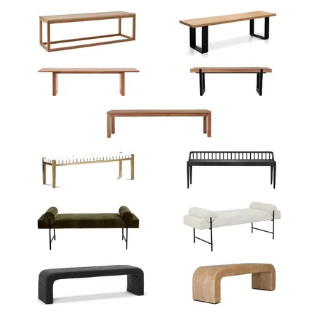 benches Interior Design Mood Board by Tricia Kramer on Style Sourcebook