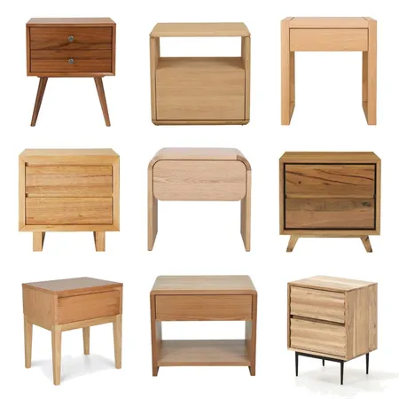 wood night stands Interior Design Mood Board by Tricia Kramer on Style Sourcebook