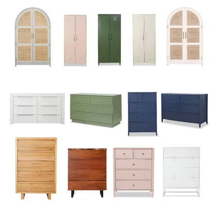 wardrobes and bedroom furniture Interior Design Mood Board by Tricia Kramer on Style Sourcebook