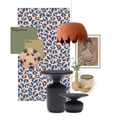Boho bold muted home decor Interior Design Mood Board by alexroda on Style Sourcebook