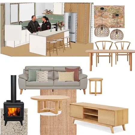 SV open plan Interior Design Mood Board by lu moller on Style Sourcebook