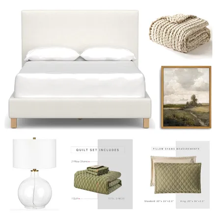 Primary Bedroom Interior Design Mood Board by Sabatino on Style Sourcebook