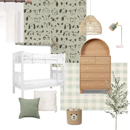 Dog Doodle Boys Room Interior Design Mood Board by Beeky Illustration & Design on Style Sourcebook