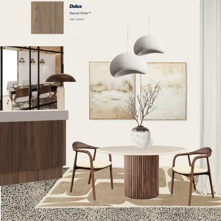 Seating area - Timber/Travertine Interior Design Mood Board by Merce Walsh Interiors on Style Sourcebook