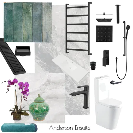 Anderson Ensuite @BlackHill Interior Design Mood Board by Kabo Bathrooms on Style Sourcebook