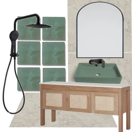 Ocean shores - guest bathroom (v1.0) Interior Design Mood Board by Lee on Style Sourcebook