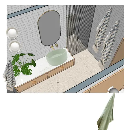 Boys Bathroom Mockup Interior Design Mood Board by marcelle on Style Sourcebook