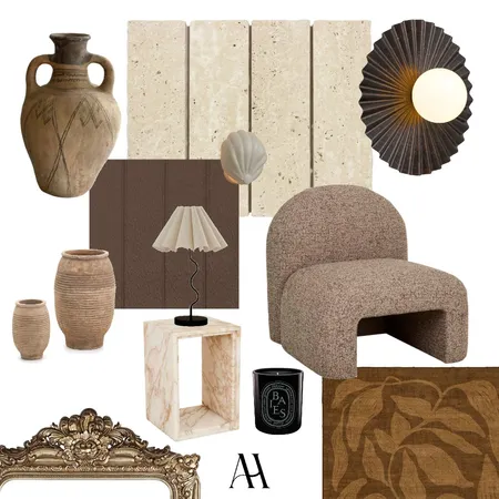 MAY MOOD BOARD - TONAL BROWNS Interior Design Mood Board by AVALYN HOUSE on Style Sourcebook