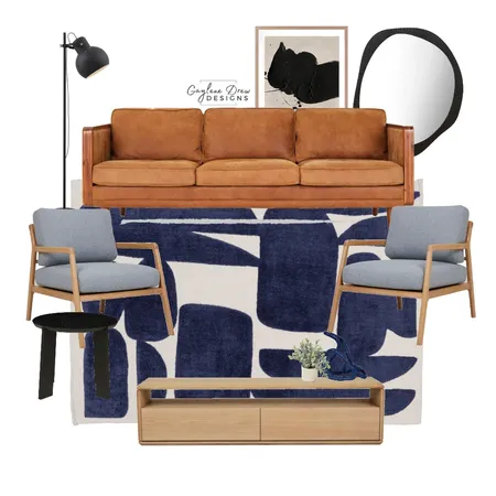 Mature Masculine Interior Design Mood Board by Gaylene Drew Designs on Style Sourcebook
