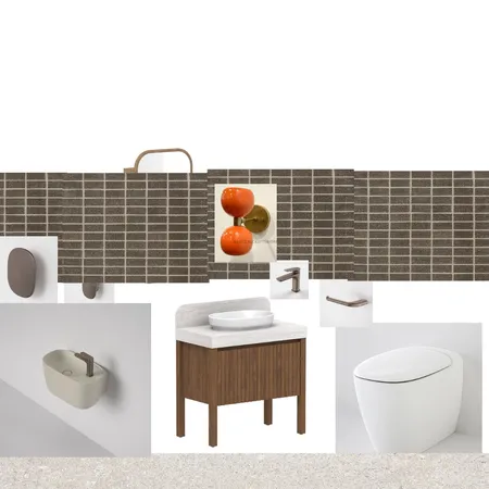 Powder Room 4 Interior Design Mood Board by Mod Maude on Style Sourcebook