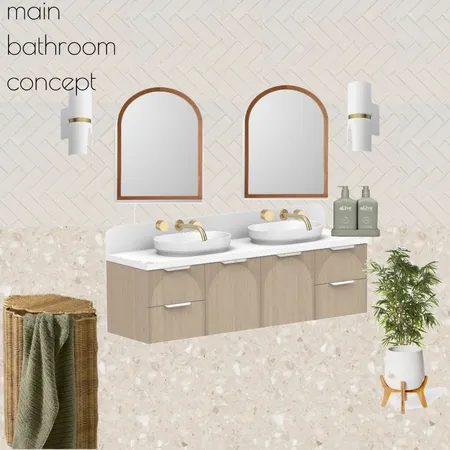 raymond avenue main bathroom Interior Design Mood Board by Tahmeika Napier Designs on Style Sourcebook