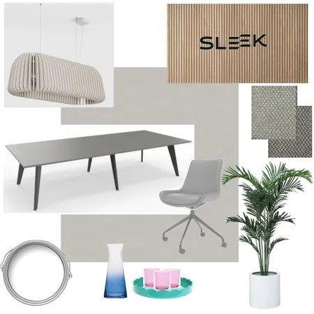 Sleek Pitch Room Interior Design Mood Board by Steph Smith on Style Sourcebook