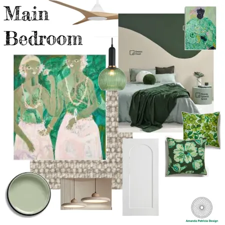 Main Bedroom * Interior Design Mood Board by Aponedesign@gmail.com on Style Sourcebook
