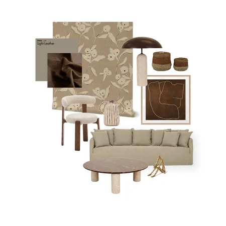 Neutral floral Interior Design Mood Board by alexroda on Style Sourcebook