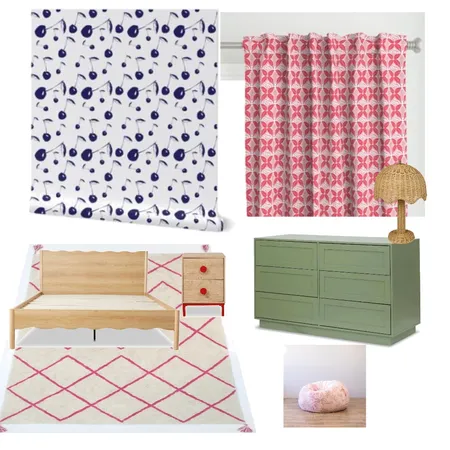 Jubilee Wallpaper-Navy&White Teen Room Interior Design Mood Board by storiedhouse on Style Sourcebook