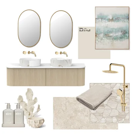 Wind and Waves – Bathroom Interior Design Mood Board by Room with a View on Style Sourcebook