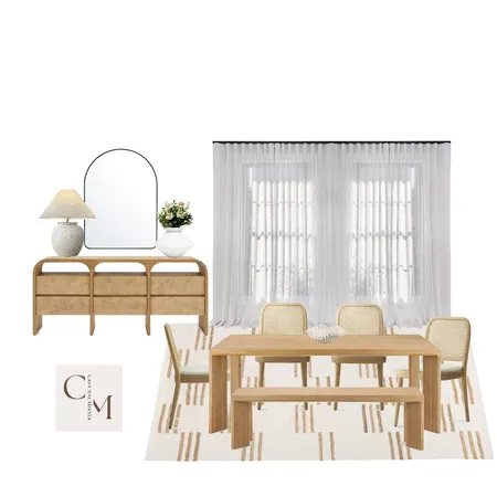 Casa Davis Dining Concept -CM Interior Design Mood Board by Casa Macadamia on Style Sourcebook