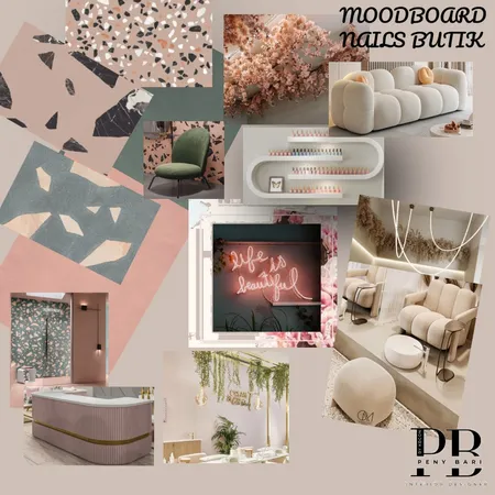 nails butik Interior Design Mood Board by PenyB on Style Sourcebook