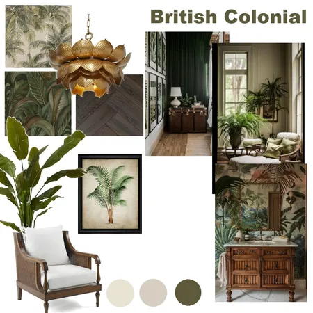 British Colonial Interior Design Mood Board by amelia speed on Style Sourcebook