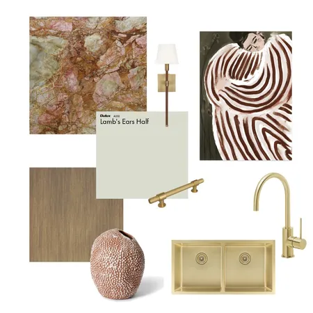 Kitchen Island Interior Design Mood Board by MJ Designs on Style Sourcebook