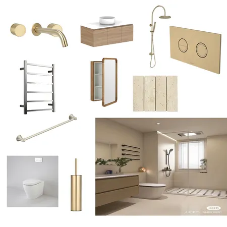 Bath1 Interior Design Mood Board by tsiligaridis@hotmail.com on Style Sourcebook