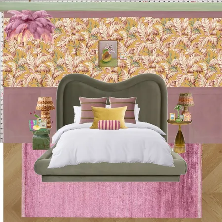 Old Hollywood Bedroom Wall Interior Design Mood Board by dl2407 on Style Sourcebook